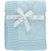 Baby Dove Unisex Baby Diamond Knit Blanket (Sky Blue One Size)