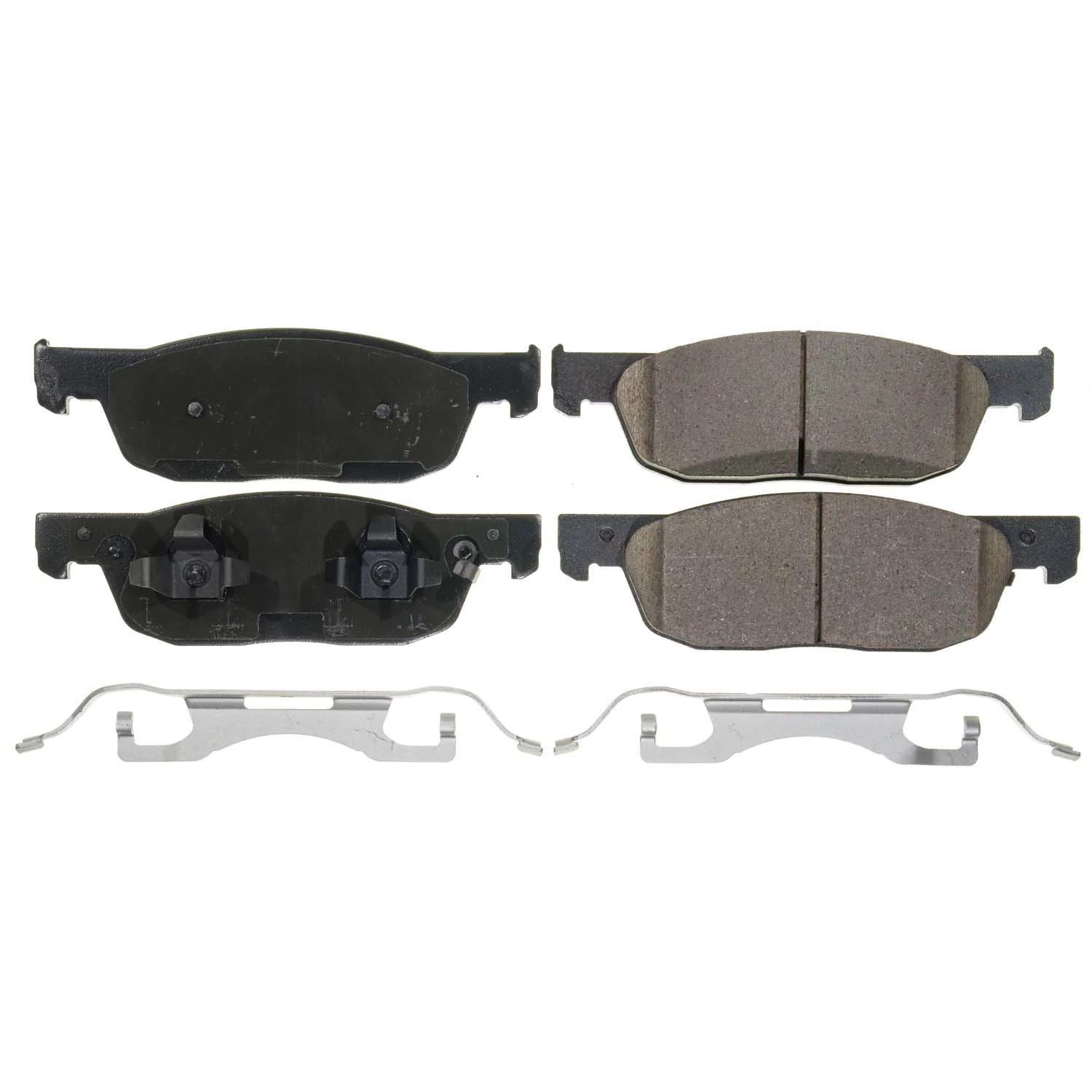 PowerStop Front Z17 Evolution Ceramic Brake Pads with Hardware 17-2396