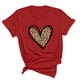 thumbnail image 1 of Blusas de Manga Corta para las Mujeres Divertida Impresión Cuello Redondo Camiseta Vintage, Blusas de Primavera para las Mujeres, 1 of 9