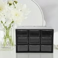 thumbnail image 6 of ifundom Black Plastic Tabletop Organizer for Kitchen Counter with Classified Storage Compartments and Easy, 6 of 6