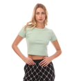 thumbnail image 1 of Hugo Womens Stretch Mesh T-Shirt, 1 of 5