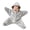 Z15-Silver, variant on Shadoumai Baby Starfish OnesieCozy Star Babies Swaddle BagInfant Soft Fleece One Piece RomperFall Winter Warm Outfits