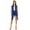 Royal Blue, variant on Women's Casual Solid Vest with Dramatic Hi-Low Hem