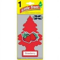 Car Freshener Little Trees Extra Strength Air Freshenes, Strawberry, 1 Ct