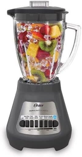 Oster Classic 16-Speed Blender & Food Processor Combo, Chops