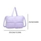 thumbnail image 2 of Bolso Satchel Puffy Puffer Tote Bag Acolchado Suave para Mujer, 2 of 9