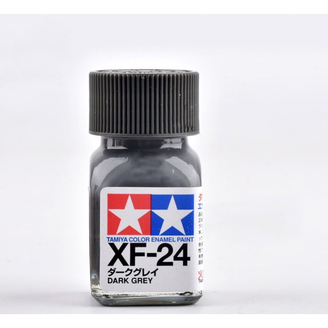 Tamiya XF-24 Flat Dark Gray Enamel Paint 10ml for Scale Models Miniatures