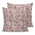 thumbnail image 7 of Outdoor Throw Pillow Cover Seamless Abstract Blossom Floral Waterproof Cushion Covers 2 Pack Retro Watercolor Garden Flower Pillow Cases Home Decoration for Patio Garden Couch Sofa, 7 of 7