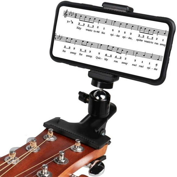 Phone Holder Musical Instrument Plastic Universal Bracket Clip for Kalimba Guitar