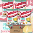 thumbnail image 2 of Combos Nacho Cheese Flavored Baked Pretzel Bulk Pack - 4 Separate 6.3 oz Bags for Over 24 Ounces Total - Stuffed Pretzel Snacks for Road Trips, School, Work in Cornershop Confections Pack, 2 of 3