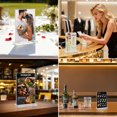 thumbnail image 2 of Acrylic Sign Holder 8.5 x 11, 8 Pack Clear Menu Stand, Double-Sided Clear Sign Holder, Vertical Plastic Stands for Display, Stand up Table Top Frame, 2 of 7