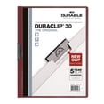 thumbnail image 1 of Durable Office Products 220331 Couverture de Rapport Duraclip - Capacité de 30 Feuilles, Bordeaux - Boîte de 25, 1 of 1
