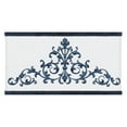 thumbnail image 3 of Authentic Hotel and Spa  Midnight Blue Turkish Cotton Scrollwork Embroidered 3 piece Towel Set, 3 of 4