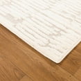 thumbnail image 3 of Luxe Weavers Modern Abstract Cream 2x3 Entryway Rug, High Low Carpet, 3 of 9