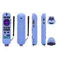 thumbnail image 1 of Silicone Protective Case for TCL Roku Voice Remote Pro TV Removable Remote Control Cover Dustproof Shockproof Protector Shell Luminous Blue, 1 of 6