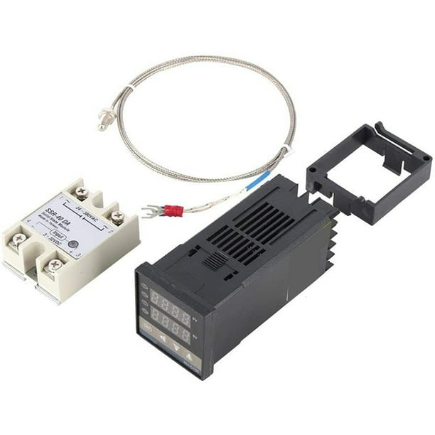 RexC100 Smart Pid Temperature Controller with 40A Solid State Relay