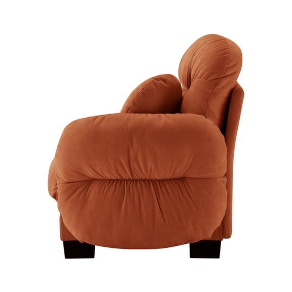 Flora Sofa RSF Chenille -Orange