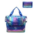 thumbnail image 1 of Pearlescent Sports Bag with Shoe Storage Bag Dry and Wet Separation Trip Pack for Running Fitness, 1 of 5