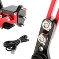 thumbnail image 3 of Frein à Main USB3.0 14 Bits pour Jeux de Course Support de Volant G27/G29 G920 Pcs Rouge, 3 of 11