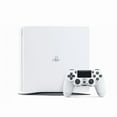 thumbnail image 4 of Sony - Playstation 4 PS4 Console Slim 500GB with Retrofam Controller - White (Refurbished), 4 of 5
