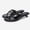 black, variant on Women's Kitten Heel Flip Flop Sandals, Open Toe Thong Slip On Heeled Sandals