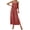 Pink jumpsuits for women, variant on Jumpsuits for Women Beach Fashion Ruffle Layer Slit Elastic Waist Spaghetti Strap Long Jumpsuits Overalls Summer Formal Solid Round Neck Sleeveless Maxi Rompers Beige xl