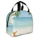 thumbnail image 2 of Easygdp Starfish in Beach Bolsa Térmica Premium - Tela Oxford Impermeable, Gran Capacidad, Bolsillo Frontal, Unisex para Trabajo, Escuela, Actividades al Aire Libre y Picnics, 2 of 8