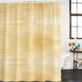 thumbnail image 2 of Mustard Yellow Bathroom Shower Curtains with 12 Hooks Waterproof Shower Curtain for Stalls and Bathtubs Vintage Solid Color Modern Minimalist Decorative Bathroom Privacy Curtain 36x78 Inches, 2 of 9