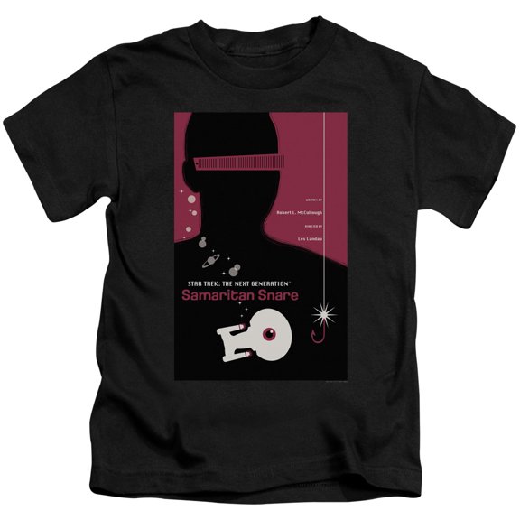 Star Trek Tng Season 2 Episode 17 Youth 18/1 T-Shirt Black