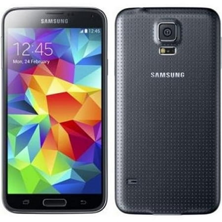 Samsung Galaxy S5 SM-G900H Factory Unlocked Cellphone, International Version, Black