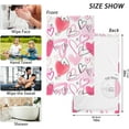 thumbnail image 3 of GZHJMY Valentine's Day Cotton Hand Towels, 2 Pack Absorbent Bath Towel Decorative Fingertip Towels for Bathroom Gym Spa Hotel Beach Swimming Pool,16"x 28", 3 of 7