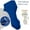 Blue, variant on Seamander Outboard Motor Cover, Engines Cover Waterproof FULL Motor Cover, Gray