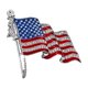thumbnail image 1 of Great promotion! US Election Brooch Exquisite Alloy Rhinestone Badge Pin Suit Jacket Accessories, 1 of 2