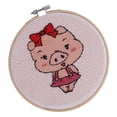 thumbnail image 3 of Abbracc Pig Pattern Punch Needle Starter Punch Needle Embroidery DIY Needlecraft, 3 of 9
