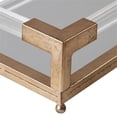 thumbnail image 4 of Bowery Hill Modern Mirrored Decorative Tray in Antique Gold, 4 of 4