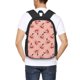thumbnail image 4 of Disketp Smiling Pink Pumpkins Mochila Minimalista de Gran Capacidad, Mochila de Viaje para Escuela, Trabajo o Uso Diario, 4 of 6