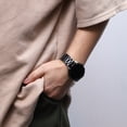 thumbnail image 6 of Unique Bargains 18mm Quick Release Metal Chain Watch Bands, Stainless Steel Link Watch Strap Bracelet, Watch Band for Men Women Black  18mm Band Width, 6 of 6