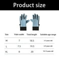 thumbnail image 3 of 1 Pair Touchable Screen Compatible Kids Gloves Providing Fleece Lining and Enhances Grip for Snow Sports, 3 of 8