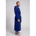 thumbnail image 4 of KingSize Men's Big & Tall Terry Velour Hooded Maxi Robe, 4 of 6