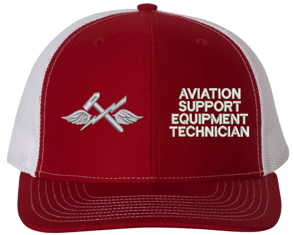 Navy Aviation Support Equipment Technician (AS) Rating USA MeshBack
