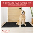 thumbnail image 5 of My Doggy Place Dog Mat for Muddy Paws, Washable Dog Door Mat, Black, Runner, 5 of 8