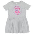 thumbnail image 3 of Inktastic Sassy Since Birth, Sassy, Sassy Girl, Arrow, Hearts Girls Toddler Dress, 3 of 5