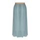 thumbnail image 4 of Faldas de Cintura Elástica para las Mujeres de Moda Color Sólido Flamed Tobillo Faldas Casuales para las Mujeres Verano Poliéster, 4 of 8
