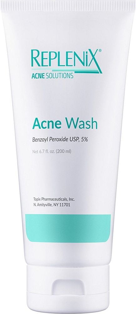 Replenix Acne Wash 5% Benzoyl Peroxide 6.7 Fl Oz