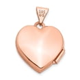 thumbnail image 3 of FB Jewels 14k Rose Gold 15mm Scroll Heart Locket, 3 of 5