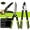 Black, variant on YARTTING Garden Tool Set Loppers, Hedge Clippers, Garden Shears Gardening Tools with Sharp Steel Blade,3PCS Yard Clipper for Branches, Shrubs & Hedges