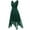 DT-Army Green, variant on Women's Sleeveless Lace Dress-Asymmetric Hem-Polyester Blend-for Date Night/Party-Elegant Asymmetric