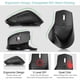 thumbnail image 3 of Ratón Vertical Bluetooth, Ergonómico, Inalámbrico BT5.0 y 2.4G con Silencioso para Portátil., 3 of 7