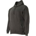 thumbnail image 4 of A4 Men's Legends Fleece Baseball Hoodie Charcoal 2Xl, 4 of 4