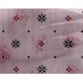 thumbnail image 4 of oneOone Georgette Viscose Rose Pink Fabric Floral & Texture Sewing Craft Projects Fabric Prints By Yard 42 Inch Wide, 4 of 4
